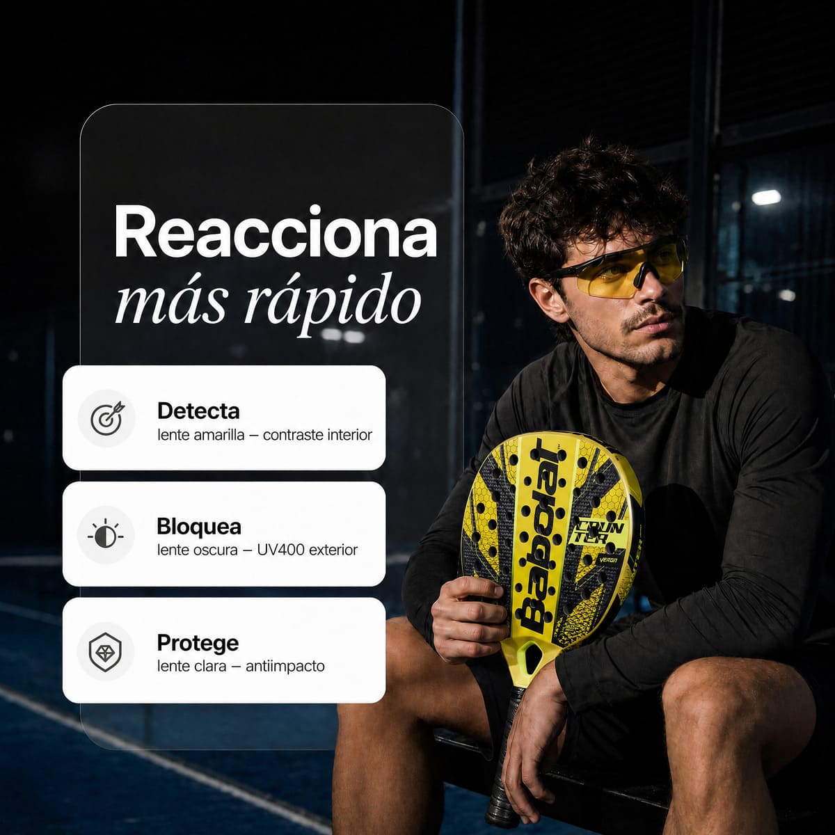 STRØM®01/PRO GAFAS PARA PADEL
