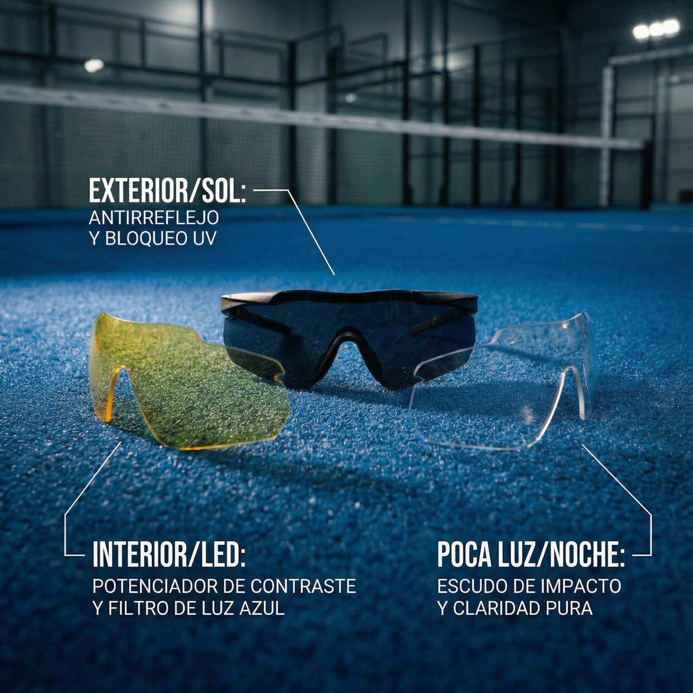 STRØM®01/PRO GAFAS PARA PADEL